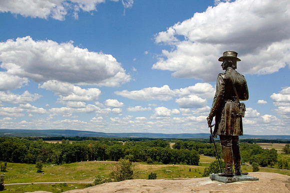 Gouverneur K. Warren on Little Round Top