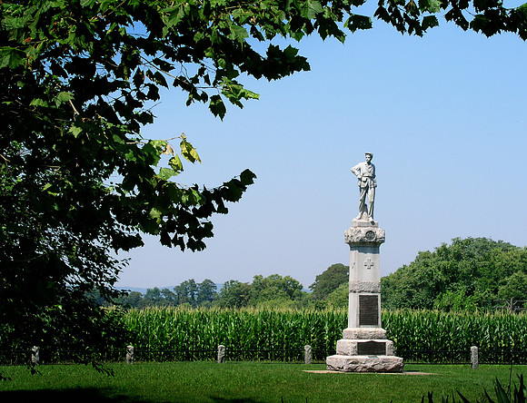 Monument at Monocacy National Battlefield Park