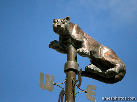 Nittany Lion Weather Vane at Beaver Stadium