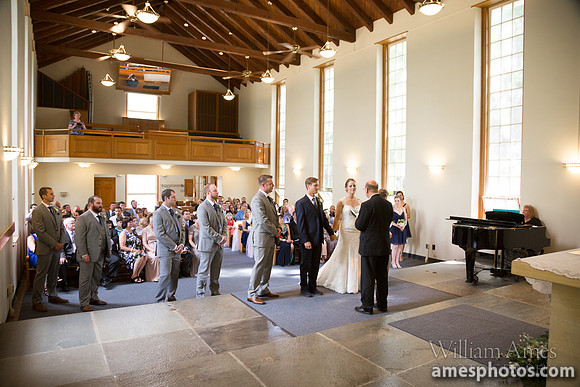 Eisenhower Chapel wedding