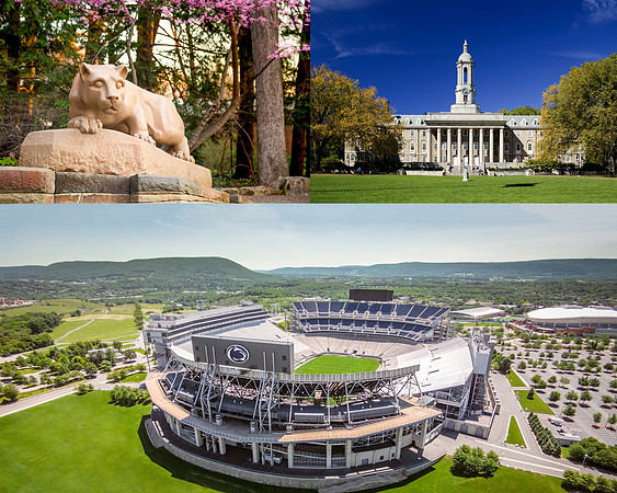 Penn State Collage 1 - 16x20 daytime