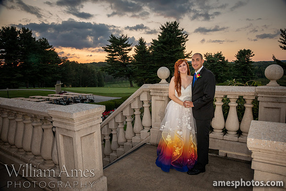 Toftrees Wedding - Sunset Portrait