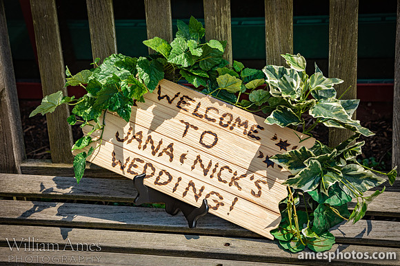American Philatelic Society (Match Factory) wedding