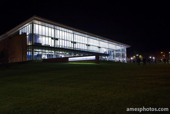 Pegula Hockey Arena at Night