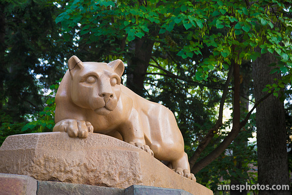 Nittany Lion Shrine close up
