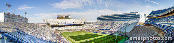 Inside Beaver Stadium, panorama